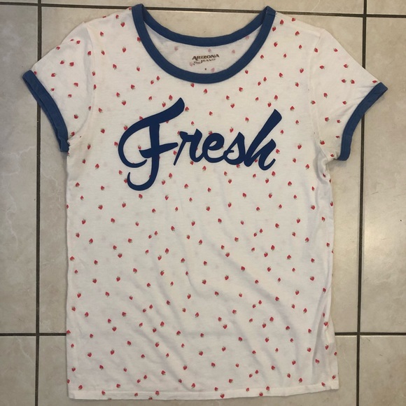Strawberry Ringer Tee - Picture 1 of 15